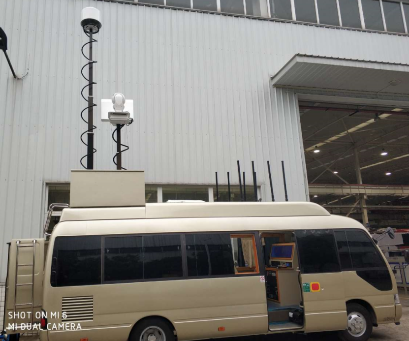 Автомобильная система противодействия дронам