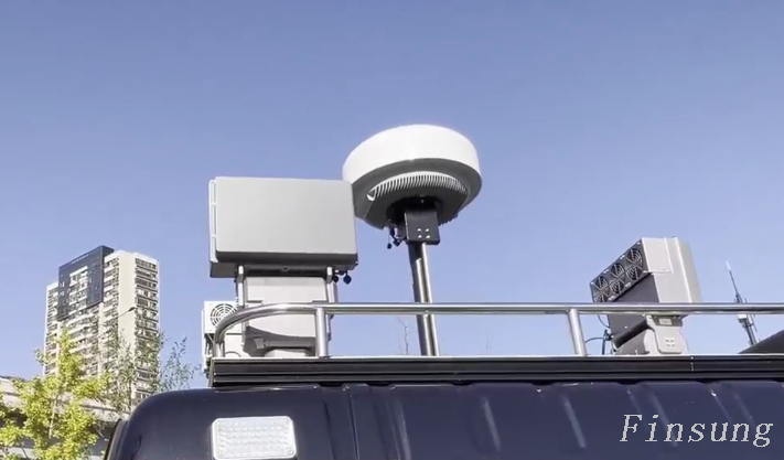 Автомобиль системы защиты дронов